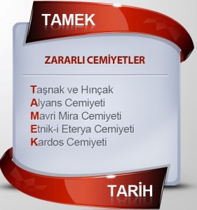 Zararlı Cemiyetler Şifresi TAMEK